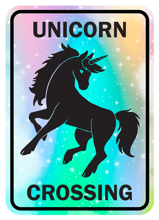 Unicorn Xing - Rainbow