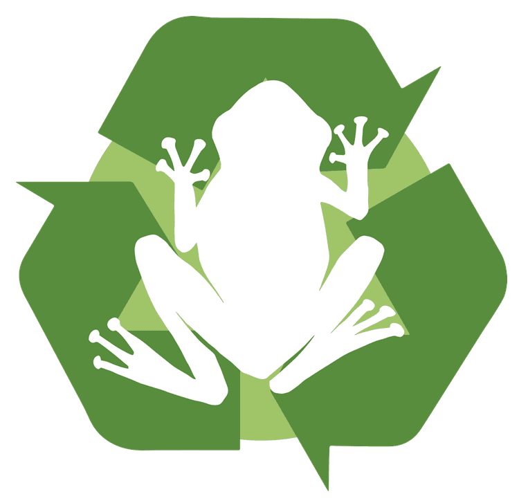 Recycle Arrows Frog