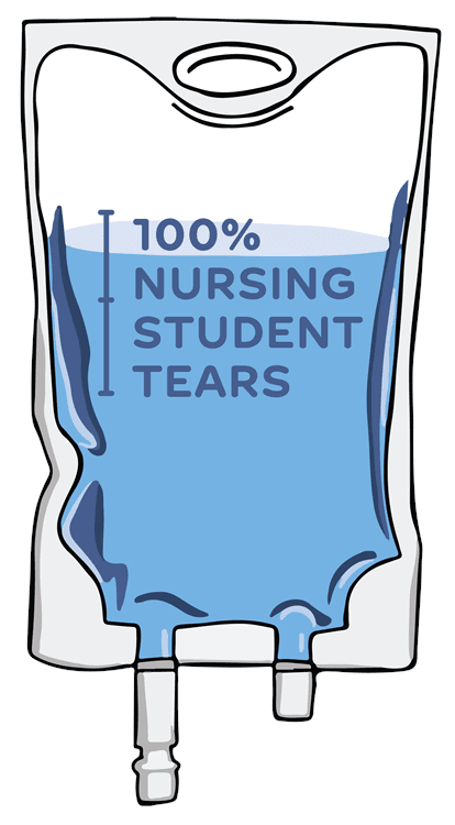 Nursing Student Tears