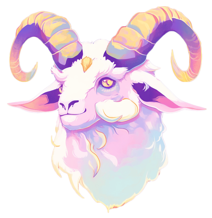 Pastel Goat