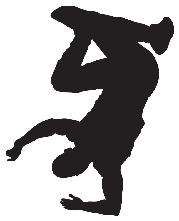 Break Dancer Silhouette 2
