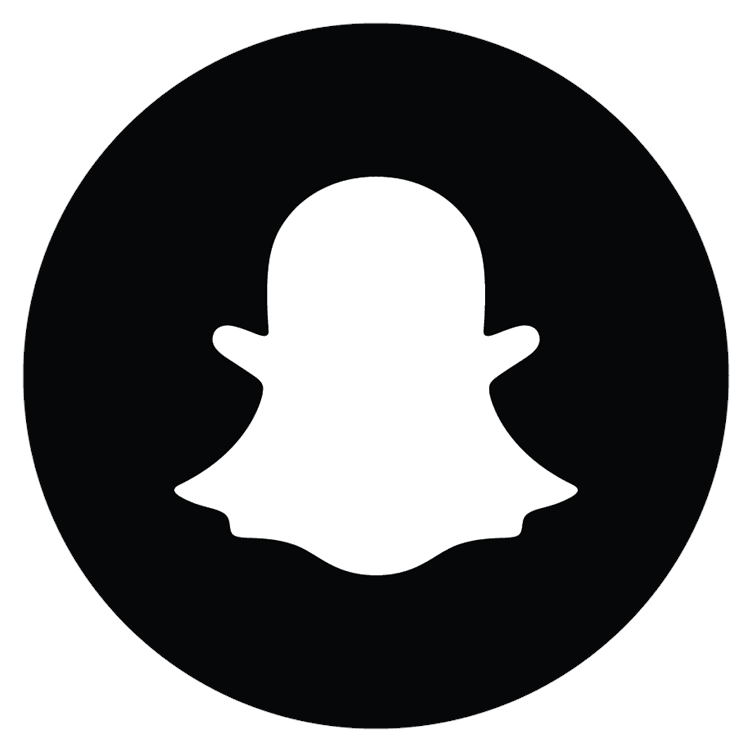 Snapchat Black Circle