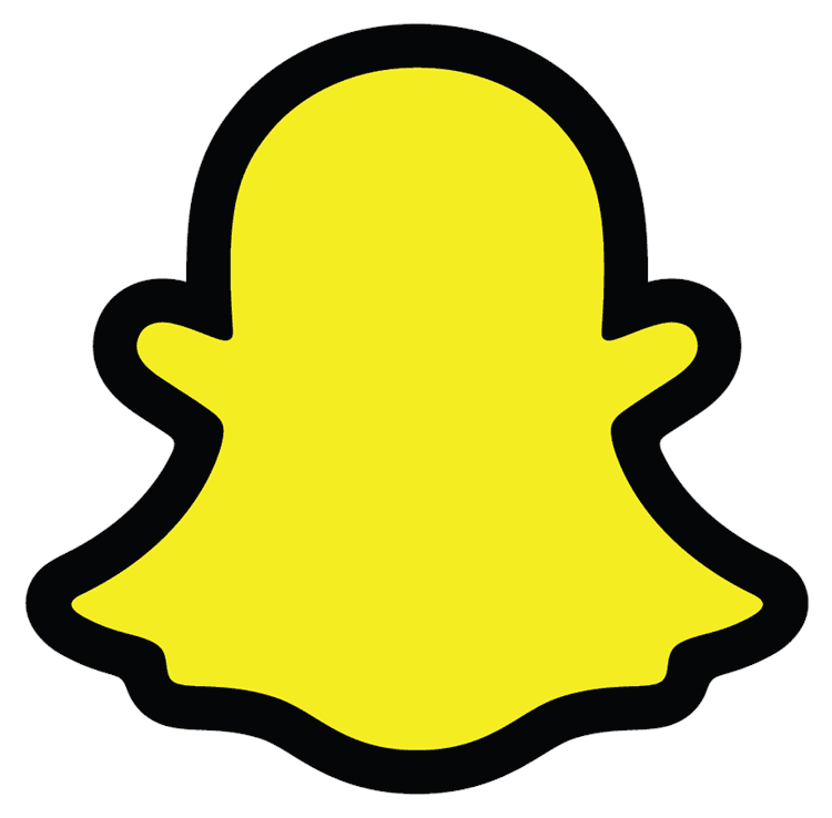 Snapchat Ghost Colored