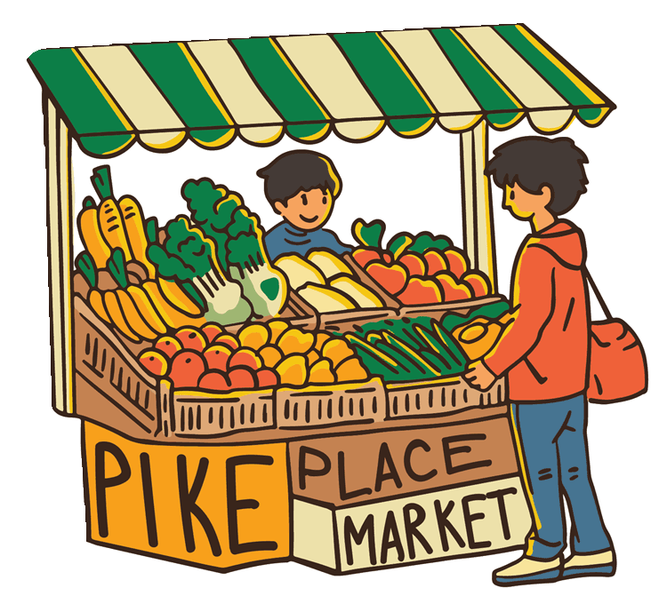 Pike Place Market, Seattle