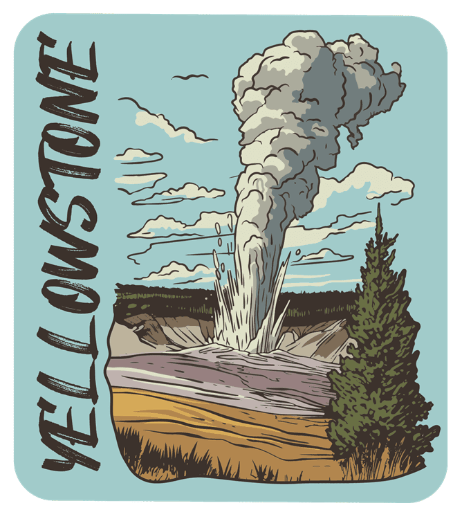 Yellowstone Geiser, Wyoming