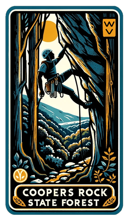 West Virginia, Coopers Rock State Forest