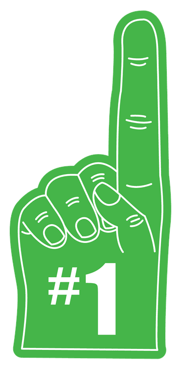 Foam Finger Green