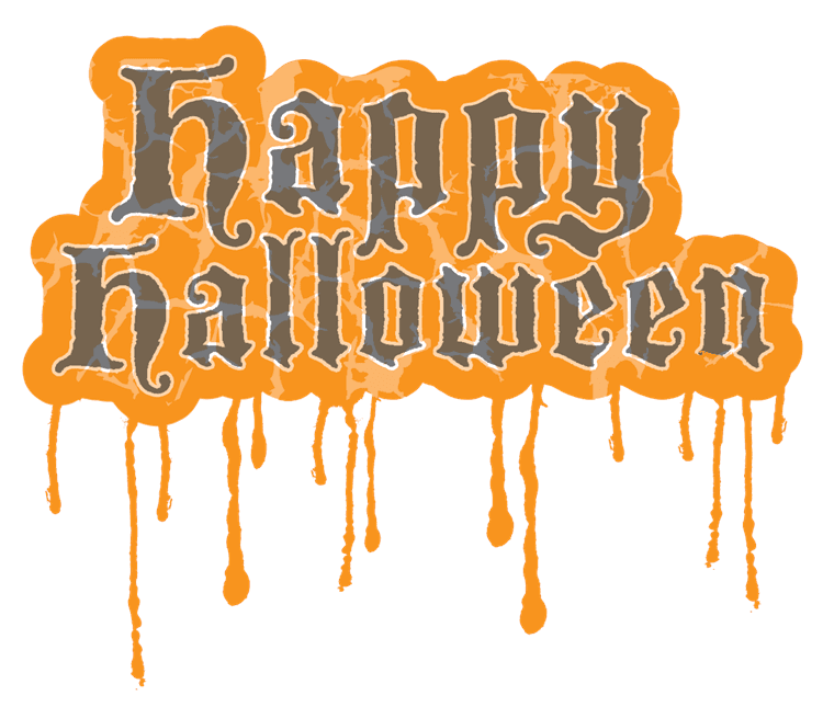 Happy Halloween Drips
