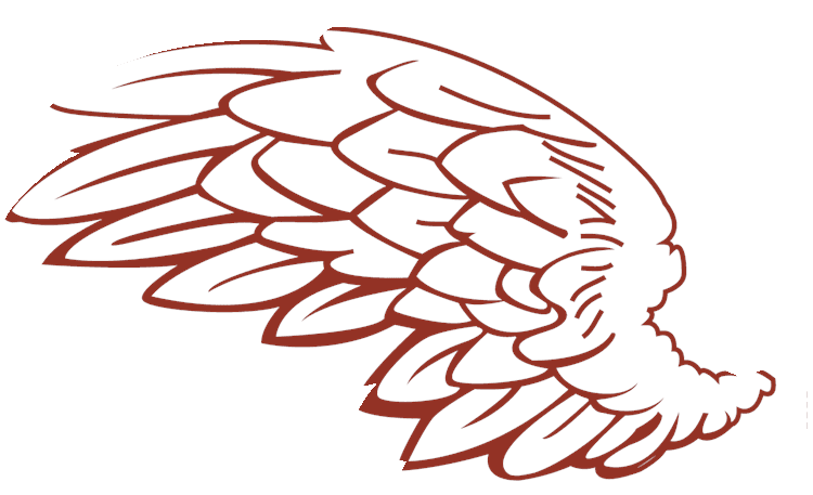 Red Angel Wing