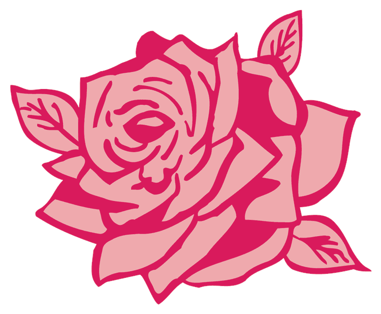 Simplified Rose Flower